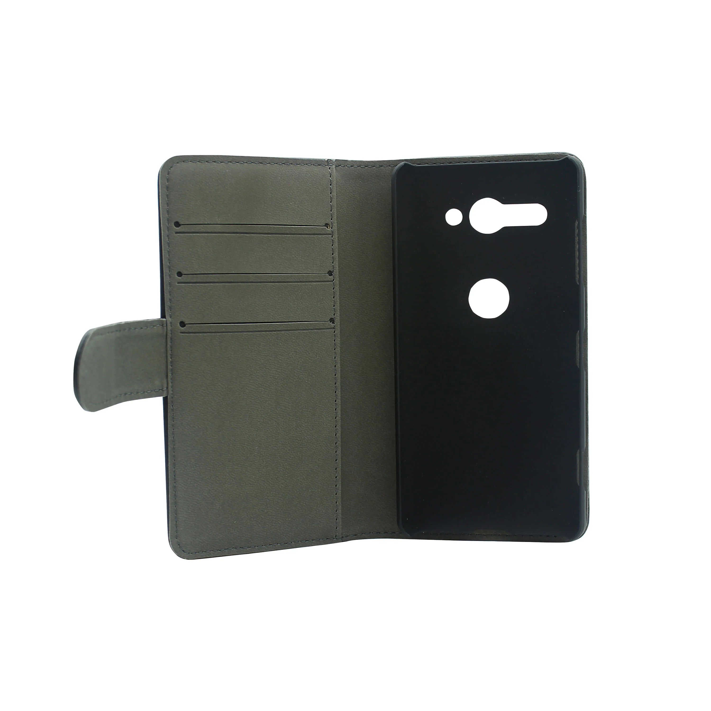 GEAR Wallet, Xperia XZ2 Compact - Wallet Case, Black