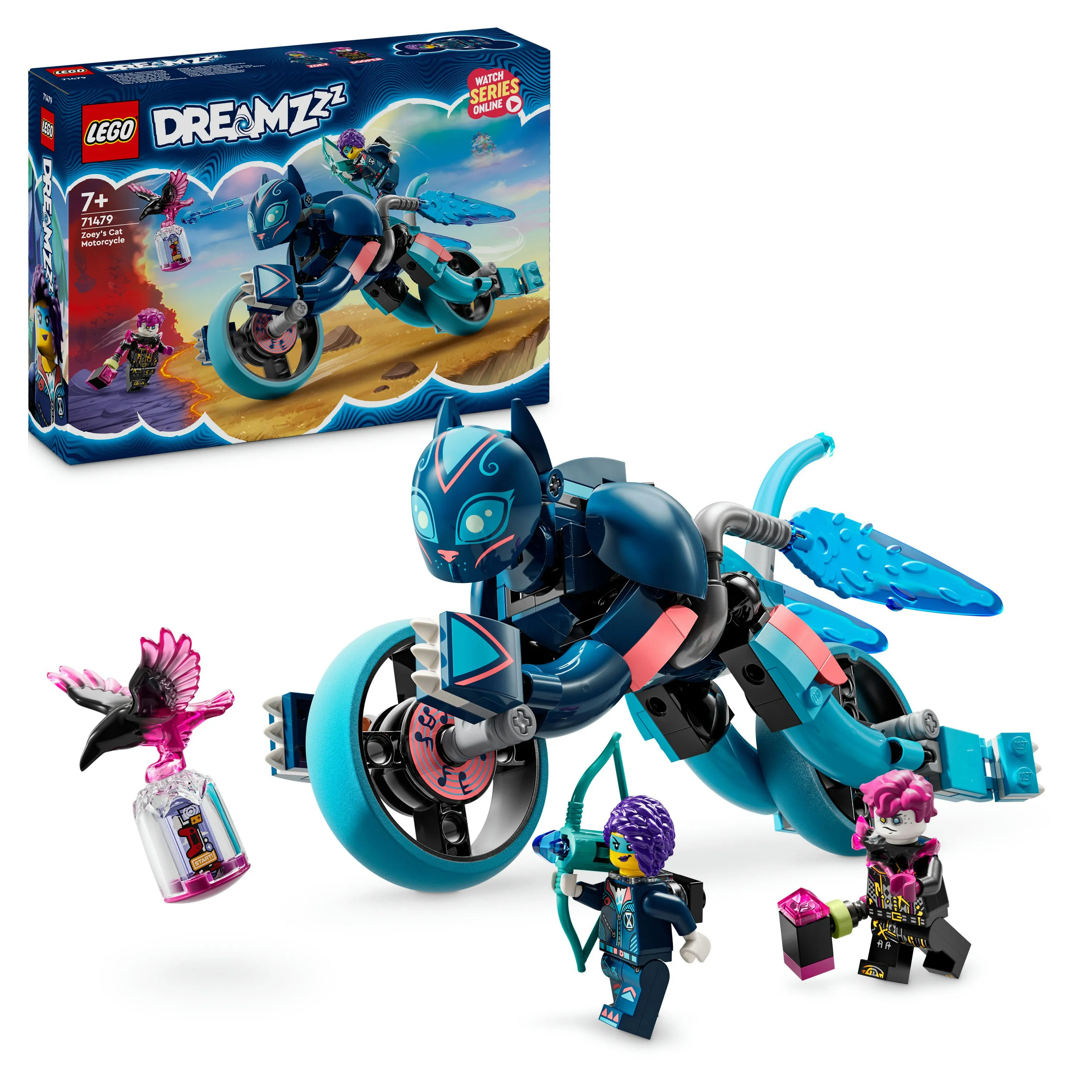 LEGO DREAMZzz Zoey's Cat Motorcycle 71479