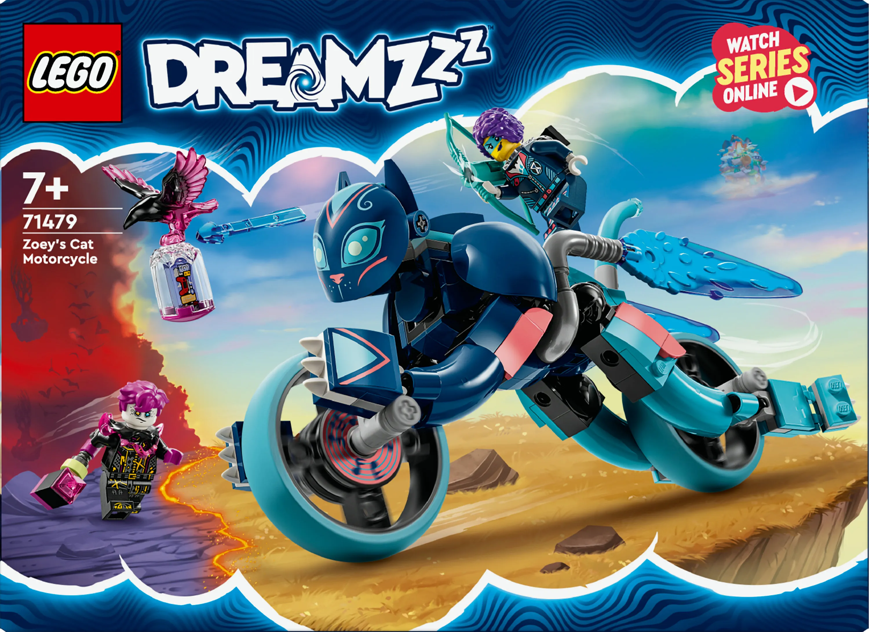 LEGO DREAMZzz Zoey's Cat Motorcycle 71479
