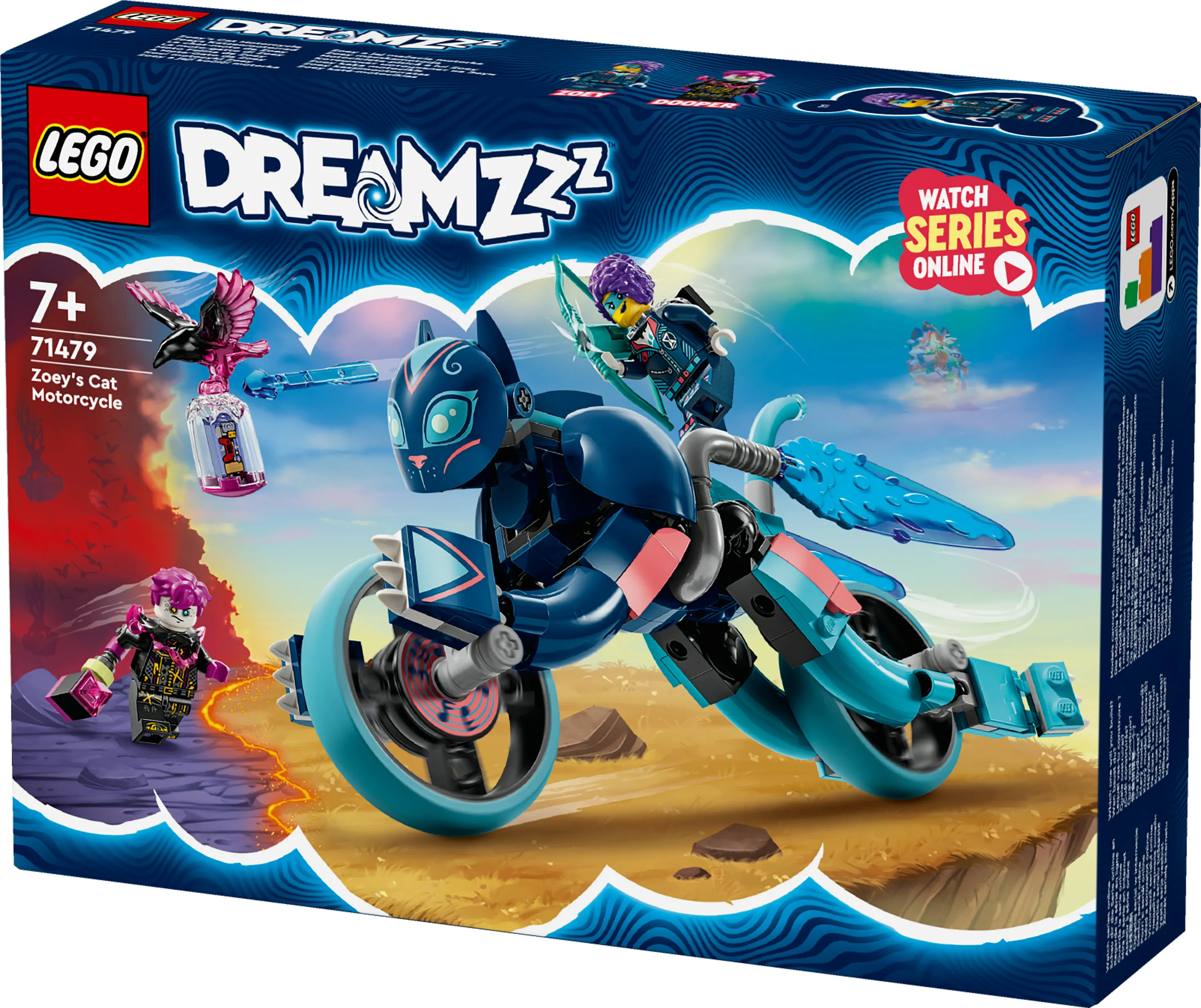 LEGO DREAMZzz Zoey's Cat Motorcycle 71479