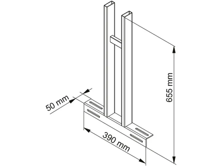 Multibrackets M Projector Holder Motorized Mount HD - Asennuskomponentti (s&auml;&auml;delt&auml;v&auml; teline) tuotteelle projektori - valkoinen