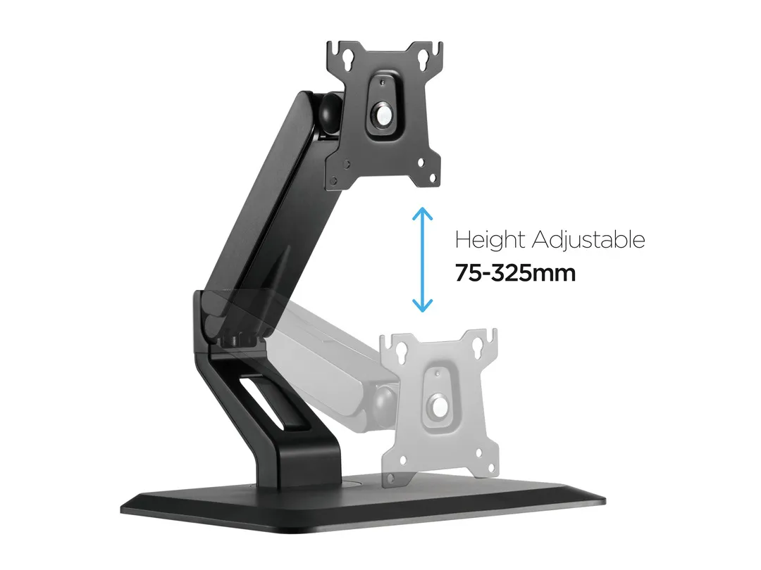 Multibrackets M Deskstand Touch Basic - skrivbordsf&auml;ste, svart, 17&quot;-32&quot;, 10kg