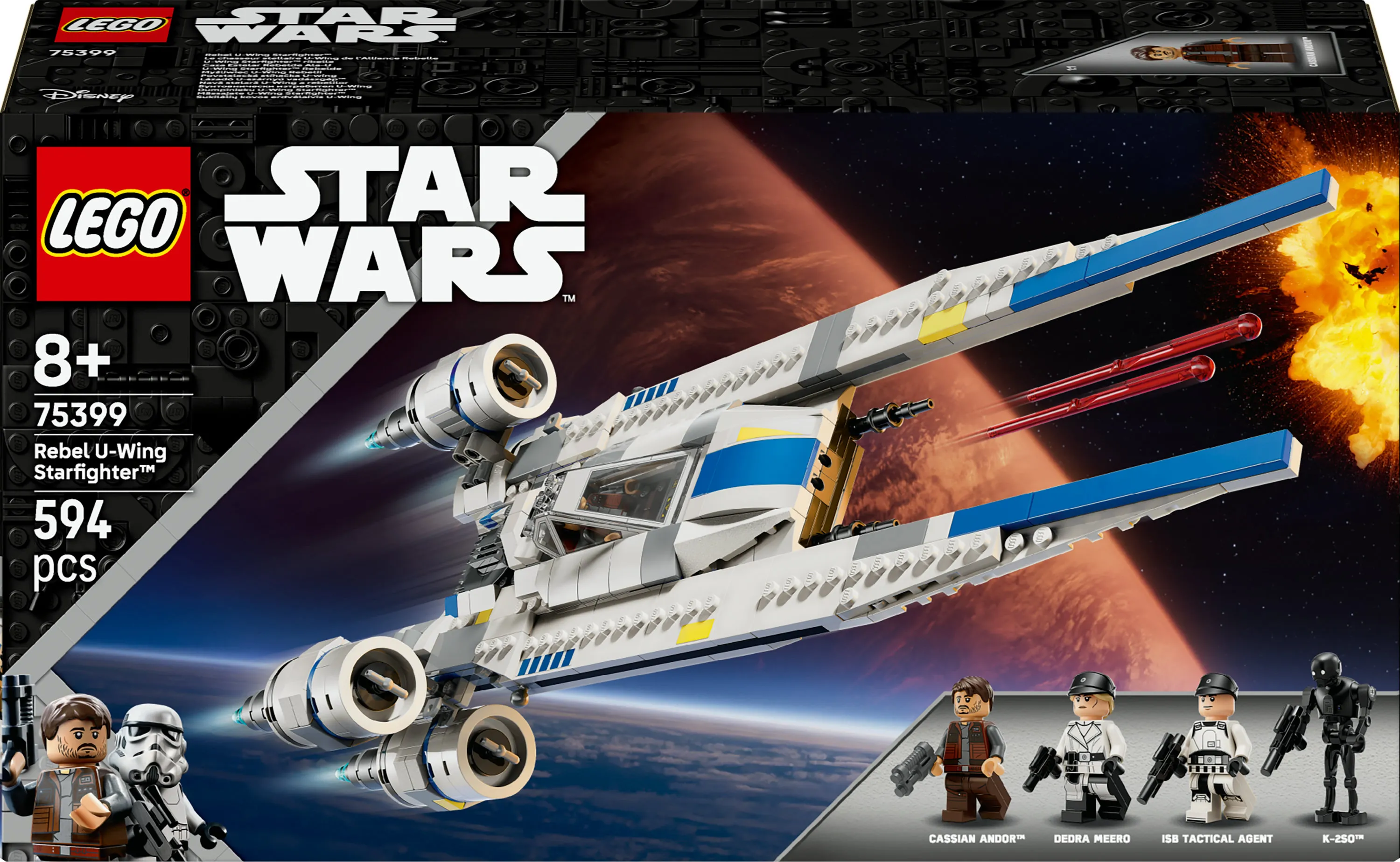 LEGO Star Wars Rebell U-Wing Stjärnjagare 75399