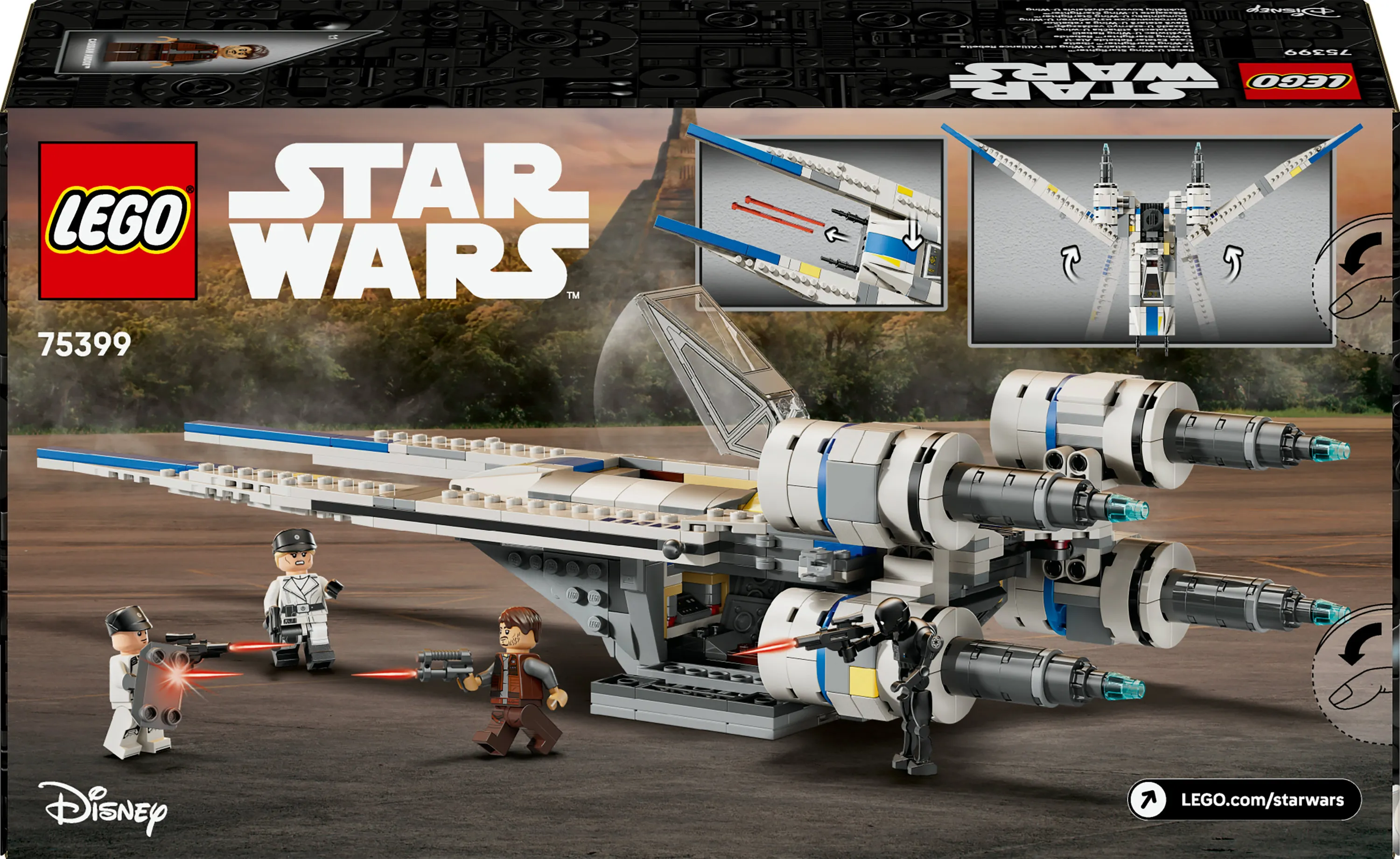 LEGO Star Wars Rebell U-Wing Stjärnjagare 75399 LEGO Star Wars Rebell U-Wing Stjärnjagare 75399