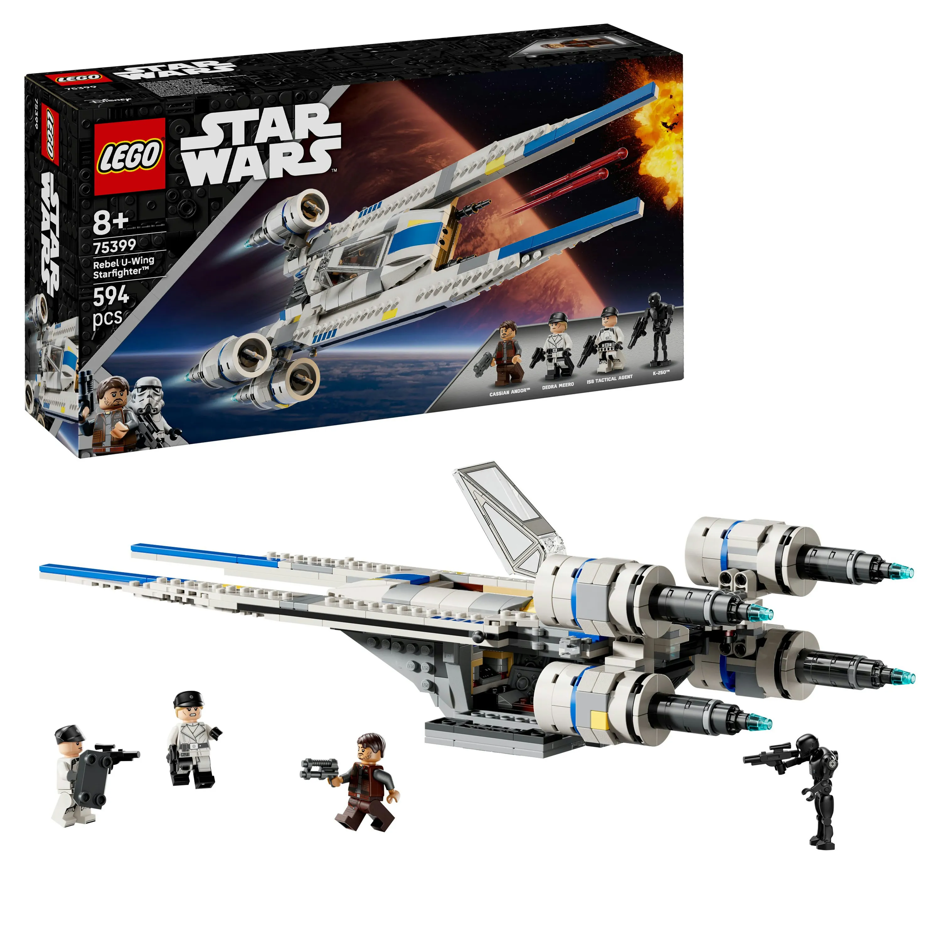 LEGO Star Wars Rebell U-Wing Stjärnjagare 75399 LEGO Star Wars Rebell U-Wing Stjärnjagare 75399