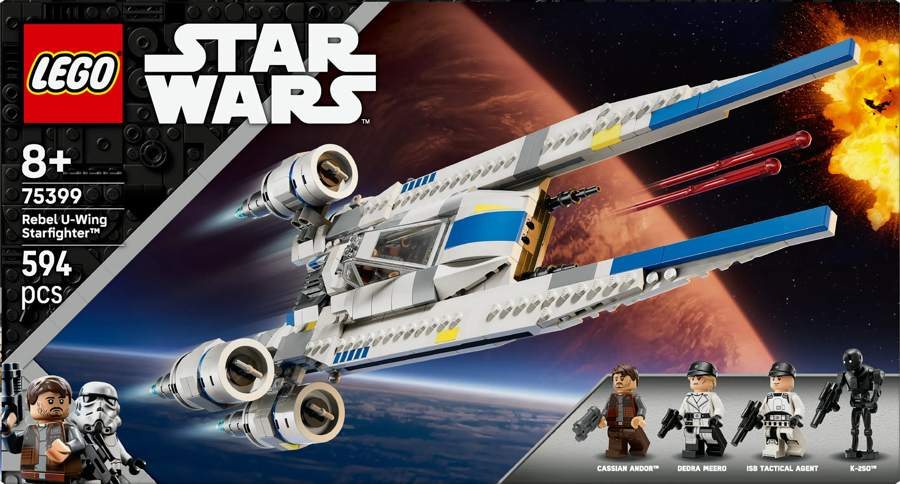 LEGO Star Wars Rebell U-Wing Stjärnjagare 75399 LEGO Star Wars Rebell U-Wing Stjärnjagare 75399