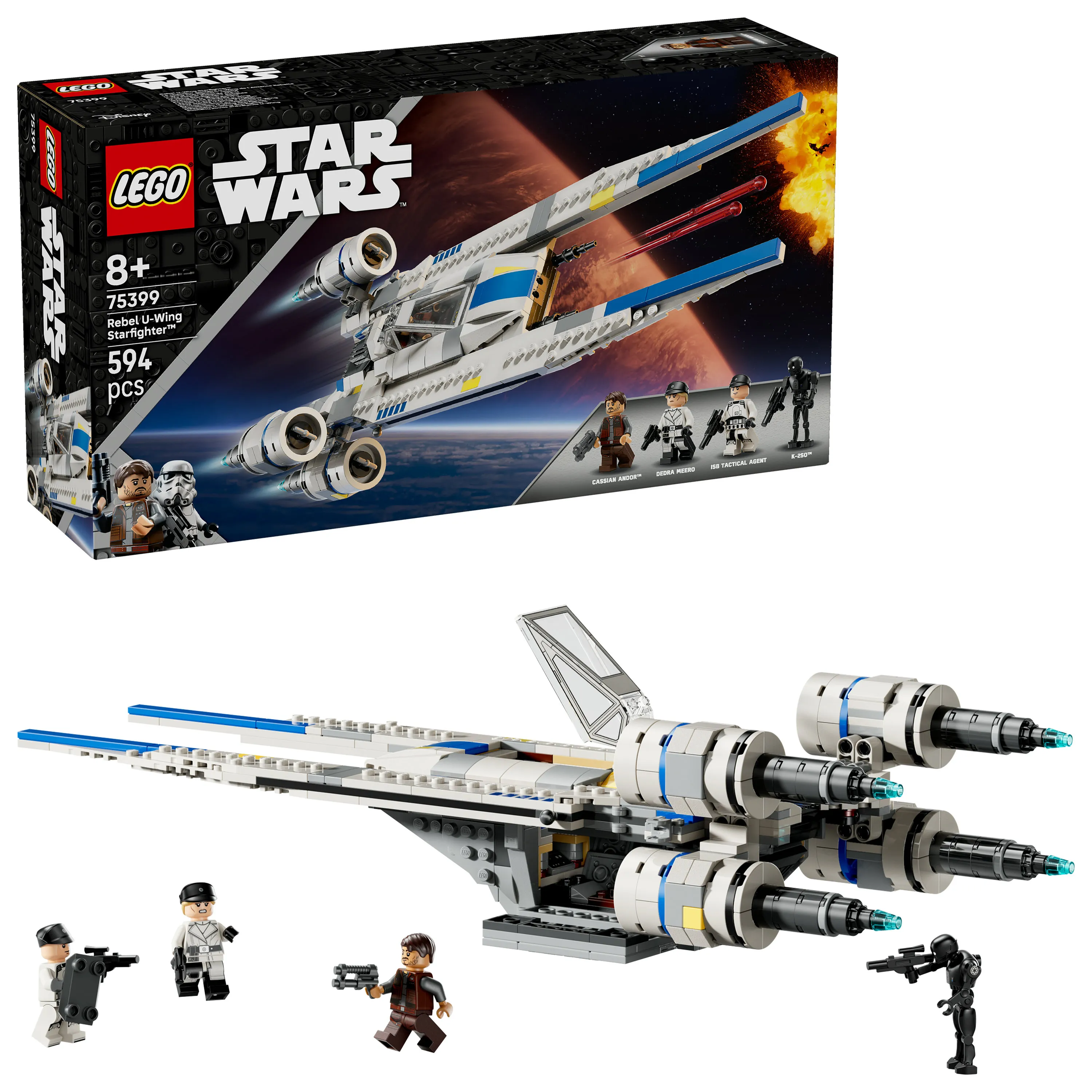LEGO Star Wars Rebell U-Wing Stjärnjagare 75399 LEGO Star Wars Rebell U-Wing Stjärnjagare 75399