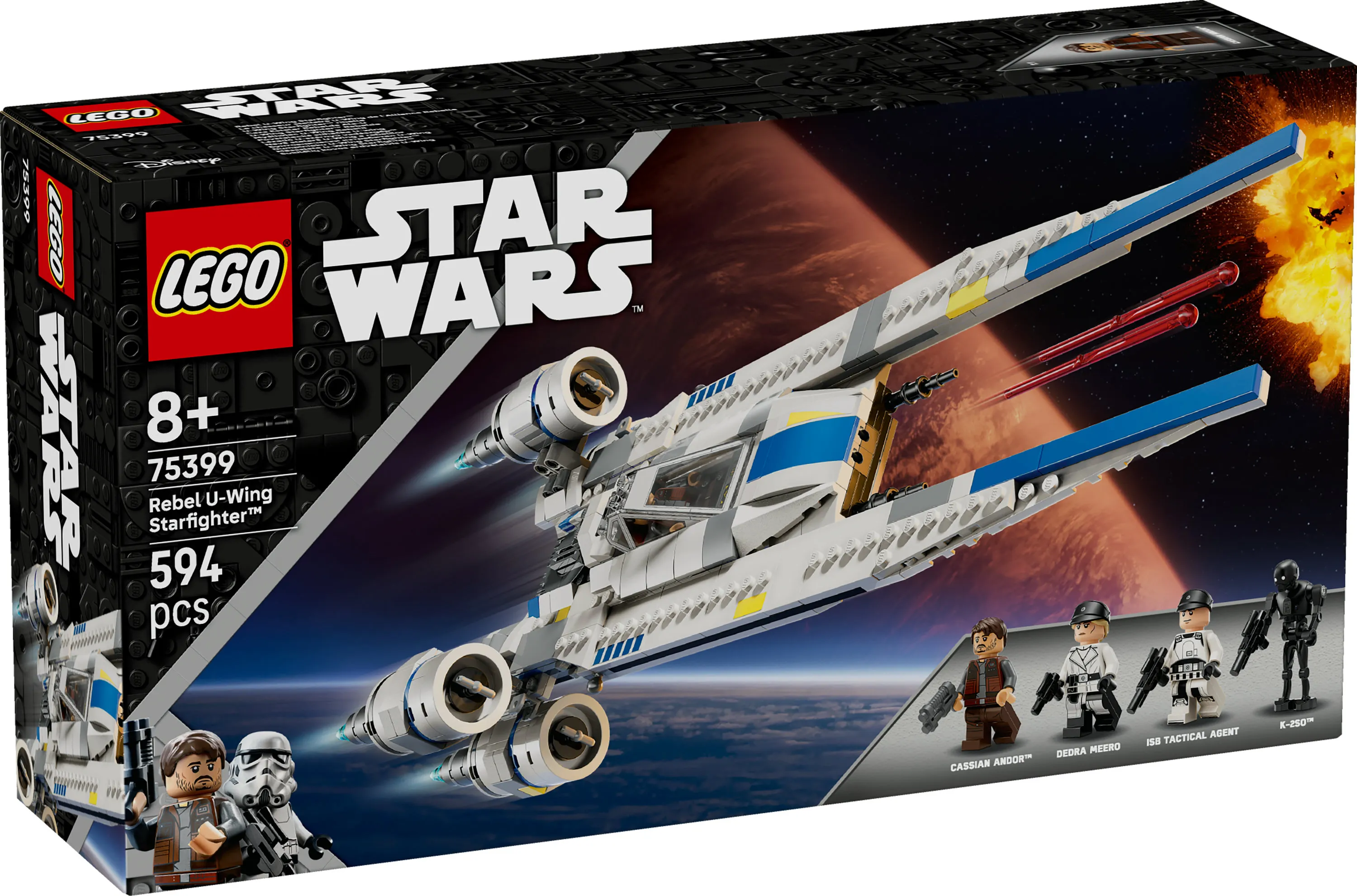 LEGO Star Wars Rebell U-Wing Stjärnjagare 75399 LEGO Star Wars Rebell U-Wing Stjärnjagare 75399