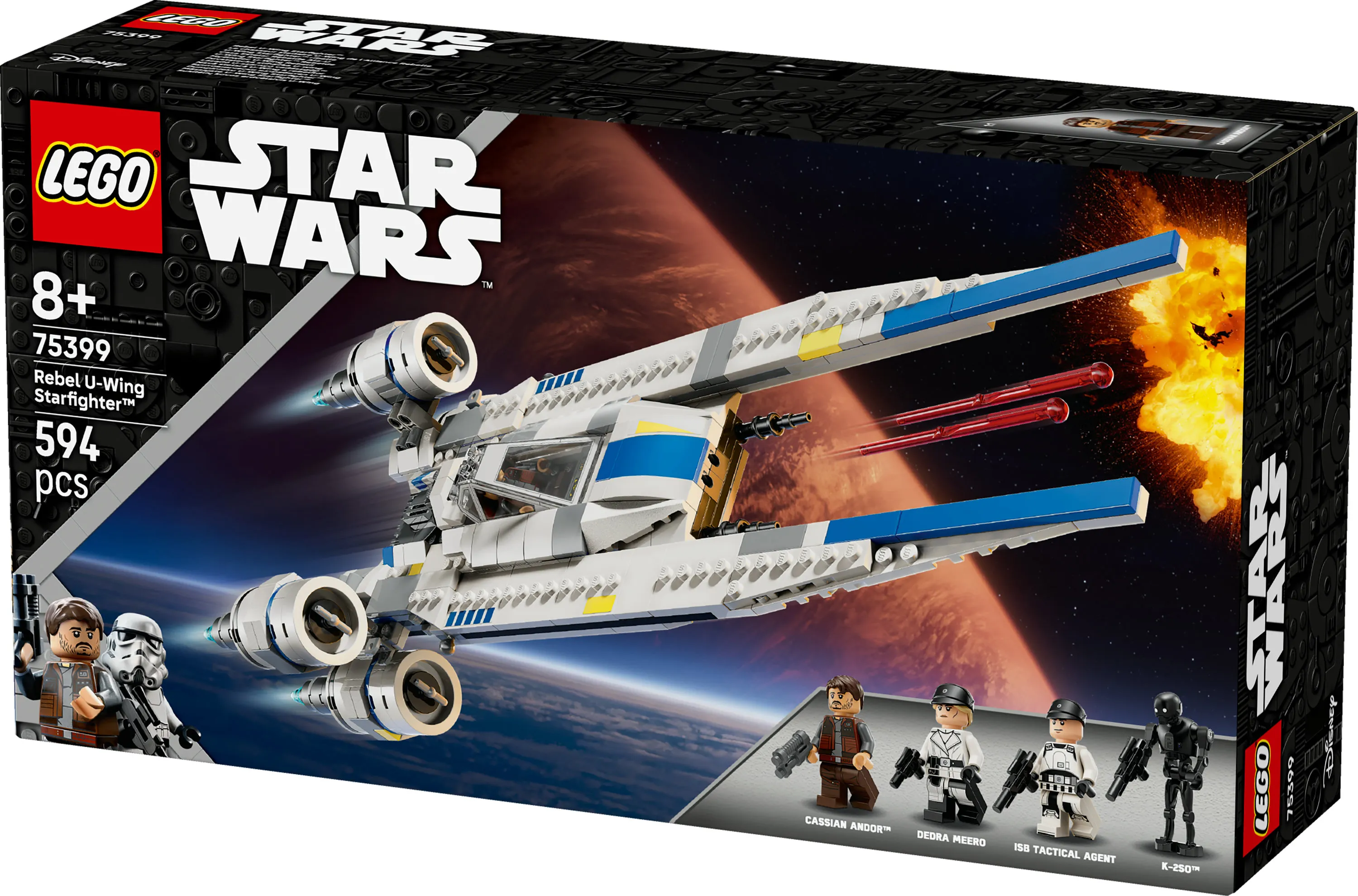 LEGO Star Wars Rebell U-Wing Stjärnjagare 75399 LEGO Star Wars Rebell U-Wing Stjärnjagare 75399