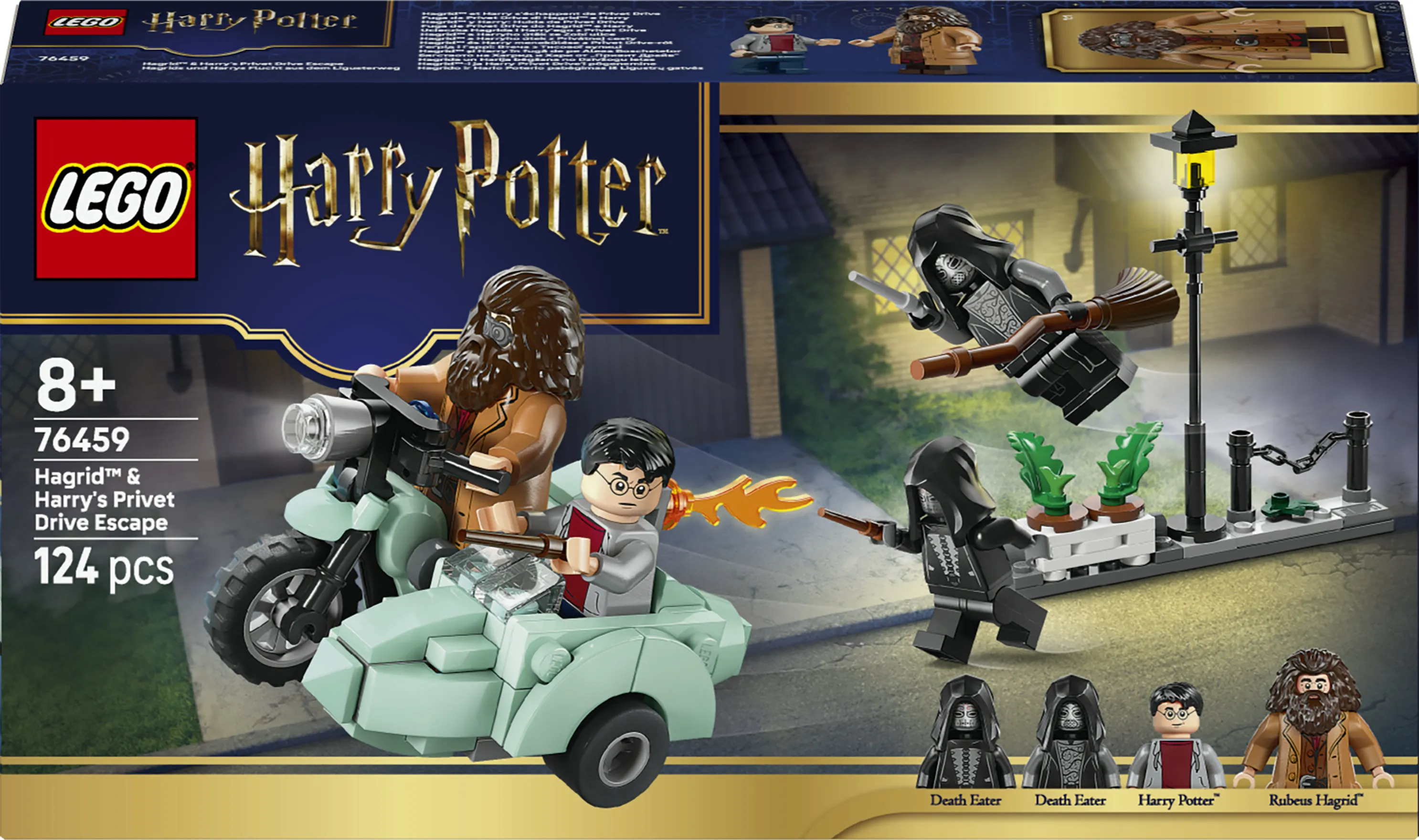 LEGO Harry Potter Hagridin ja Harryn Pako Likusteritielt&auml; 76459