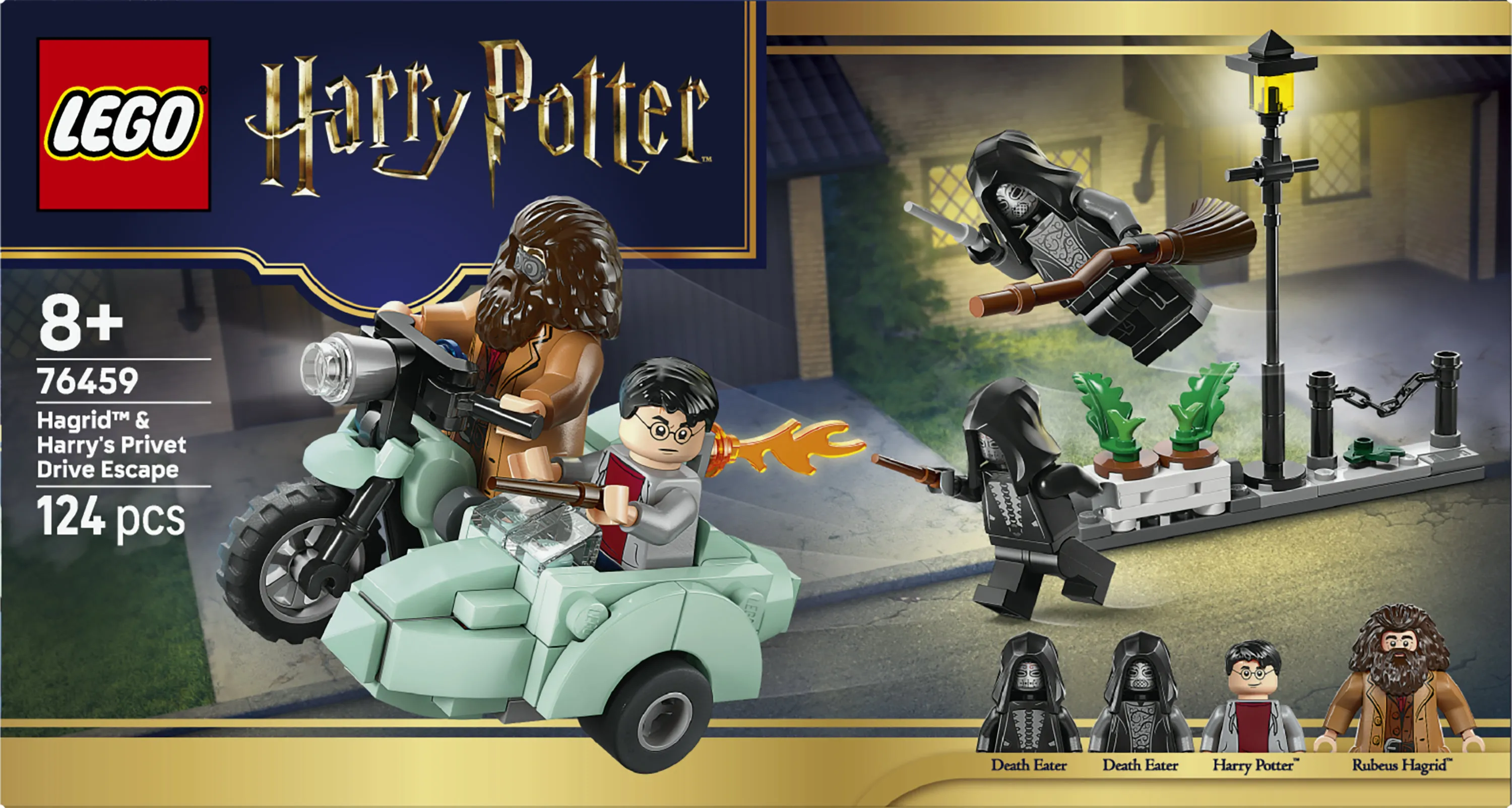LEGO Harry Potter Hagridin ja Harryn Pako Likusteritielt&auml; 76459