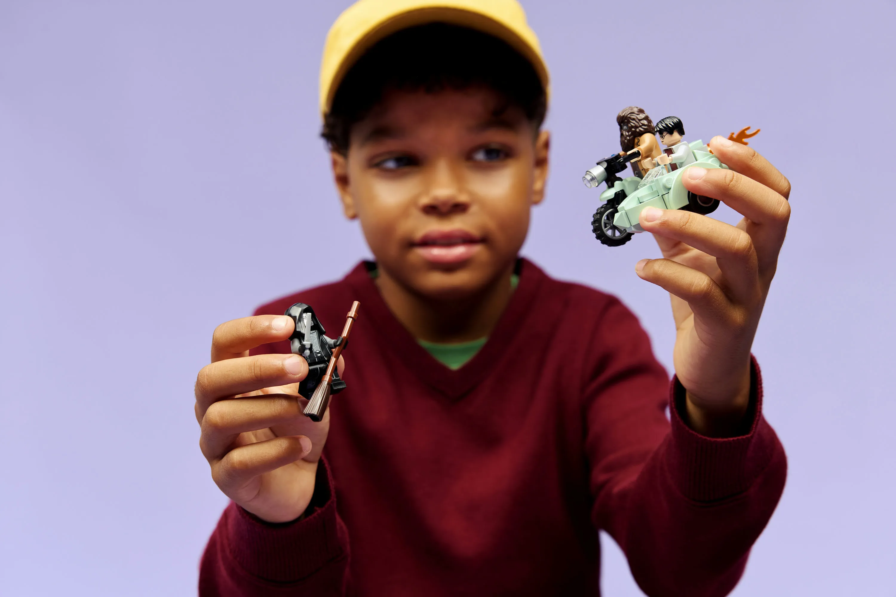 LEGO Harry Potter Hagridin ja Harryn Pako Likusteritielt&auml; 76459