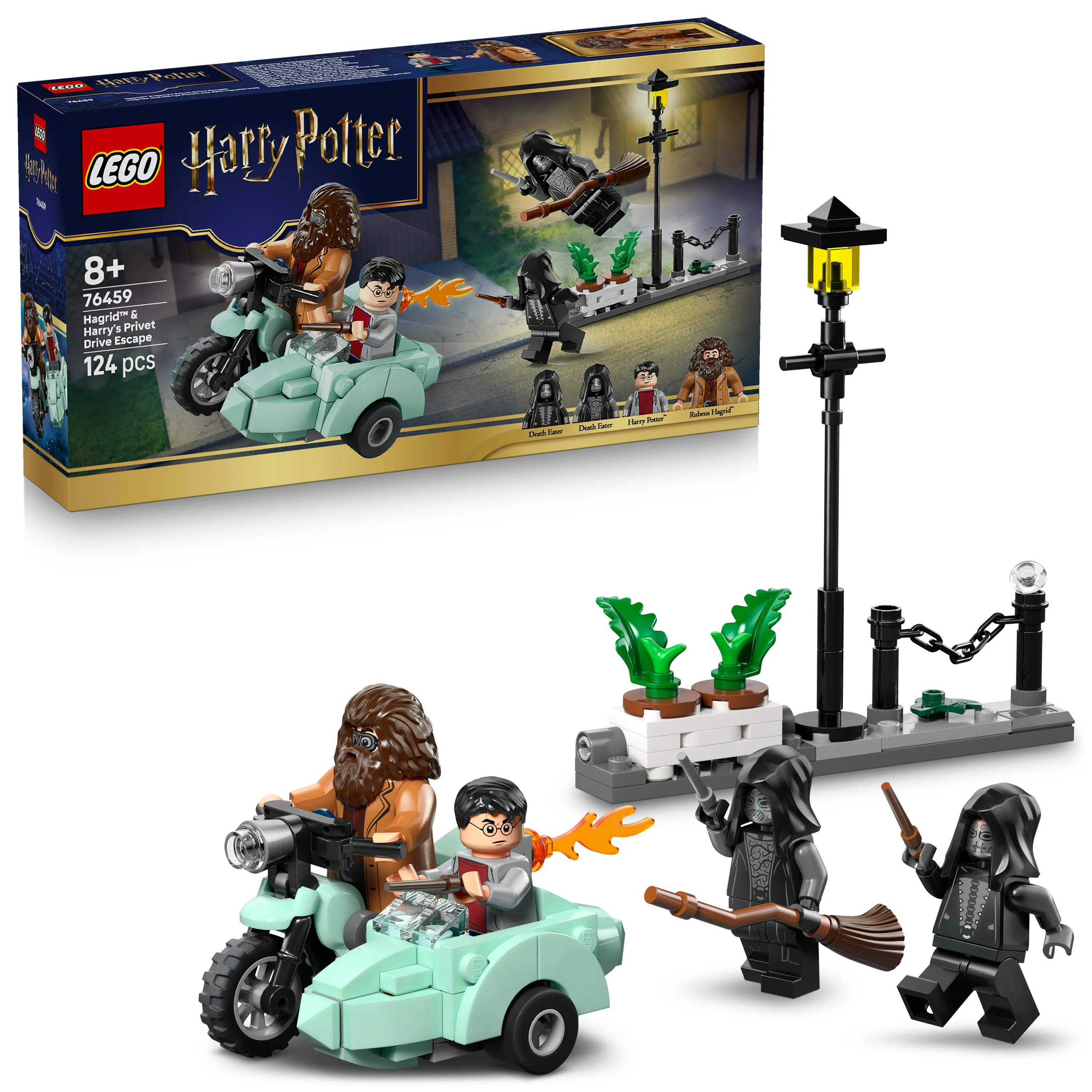 LEGO Harry Potter Hagridin ja Harryn Pako Likusteritielt&auml; 76459