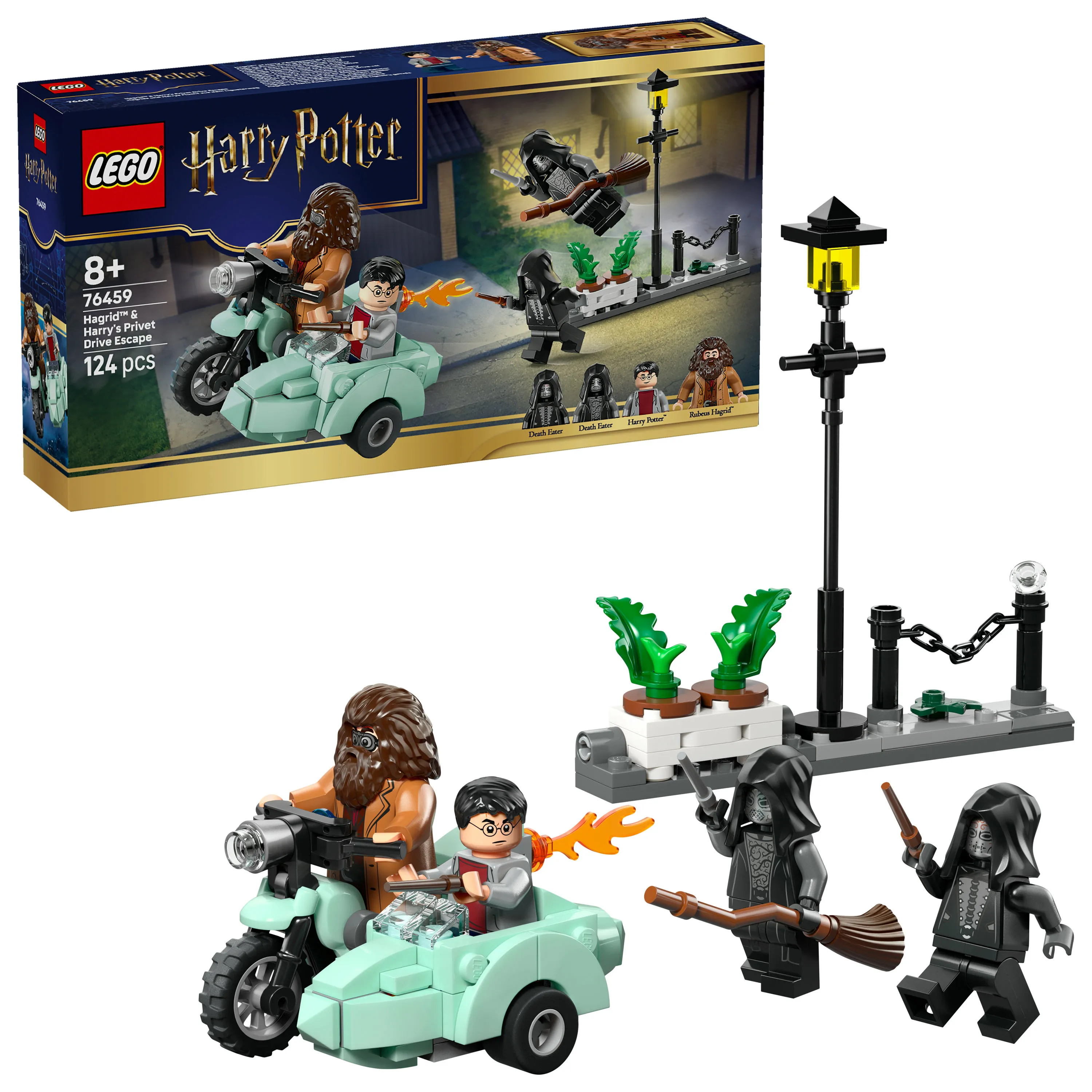 LEGO Harry Potter Hagridin ja Harryn Pako Likusteritielt&auml; 76459