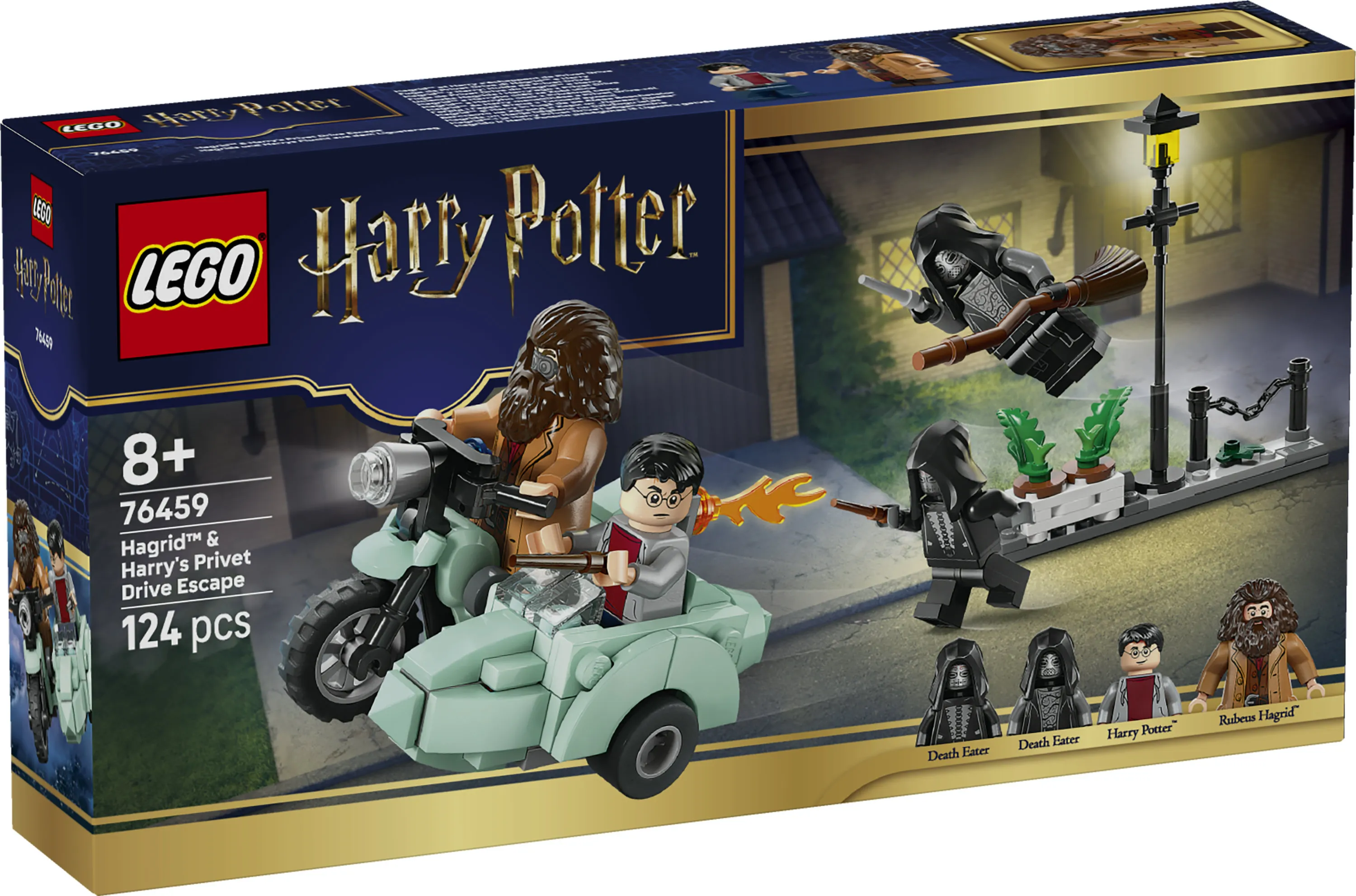 LEGO Harry Potter Hagridin ja Harryn Pako Likusteritielt&auml; 76459