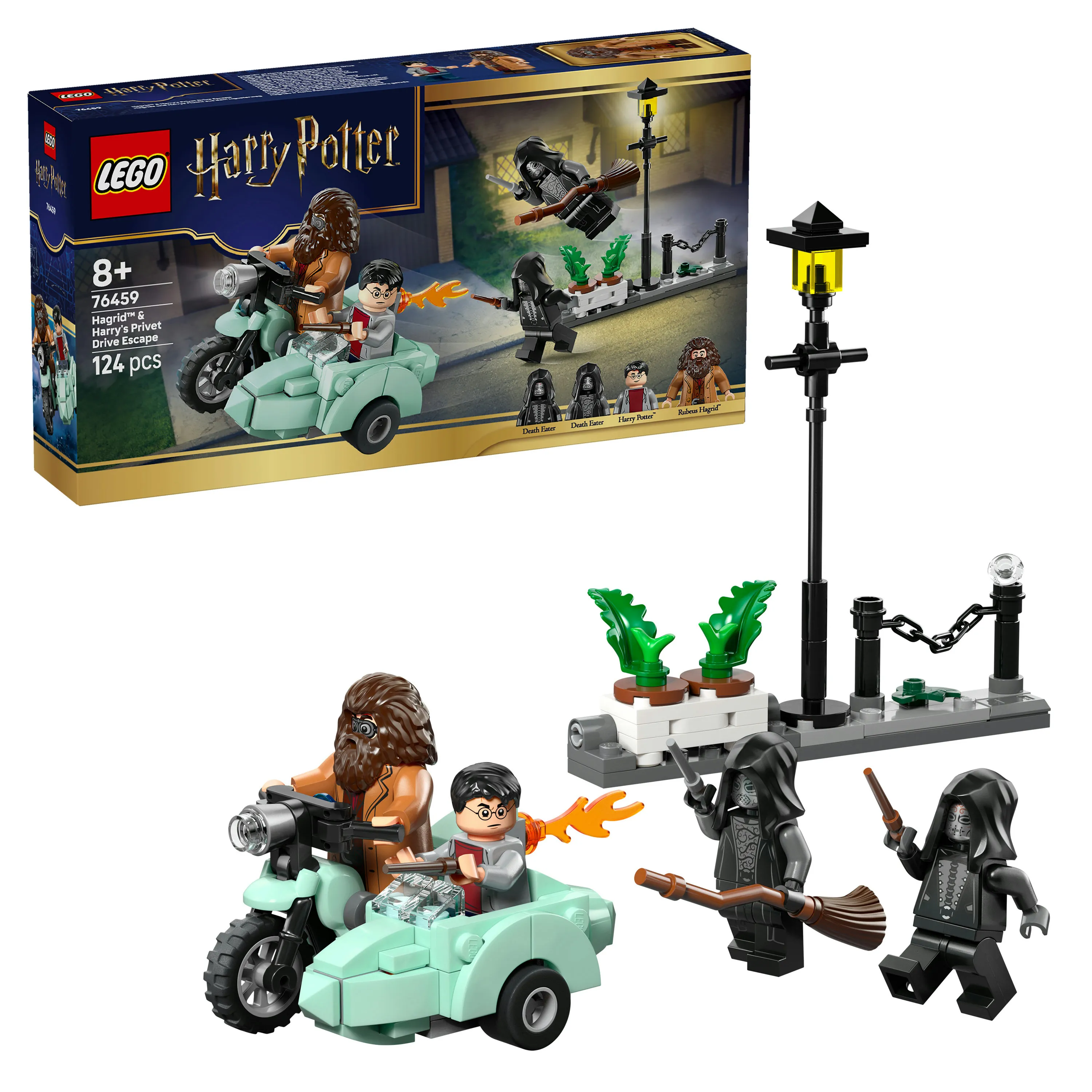 LEGO Harry Potter Hagridin ja Harryn Pako Likusteritielt&auml; 76459