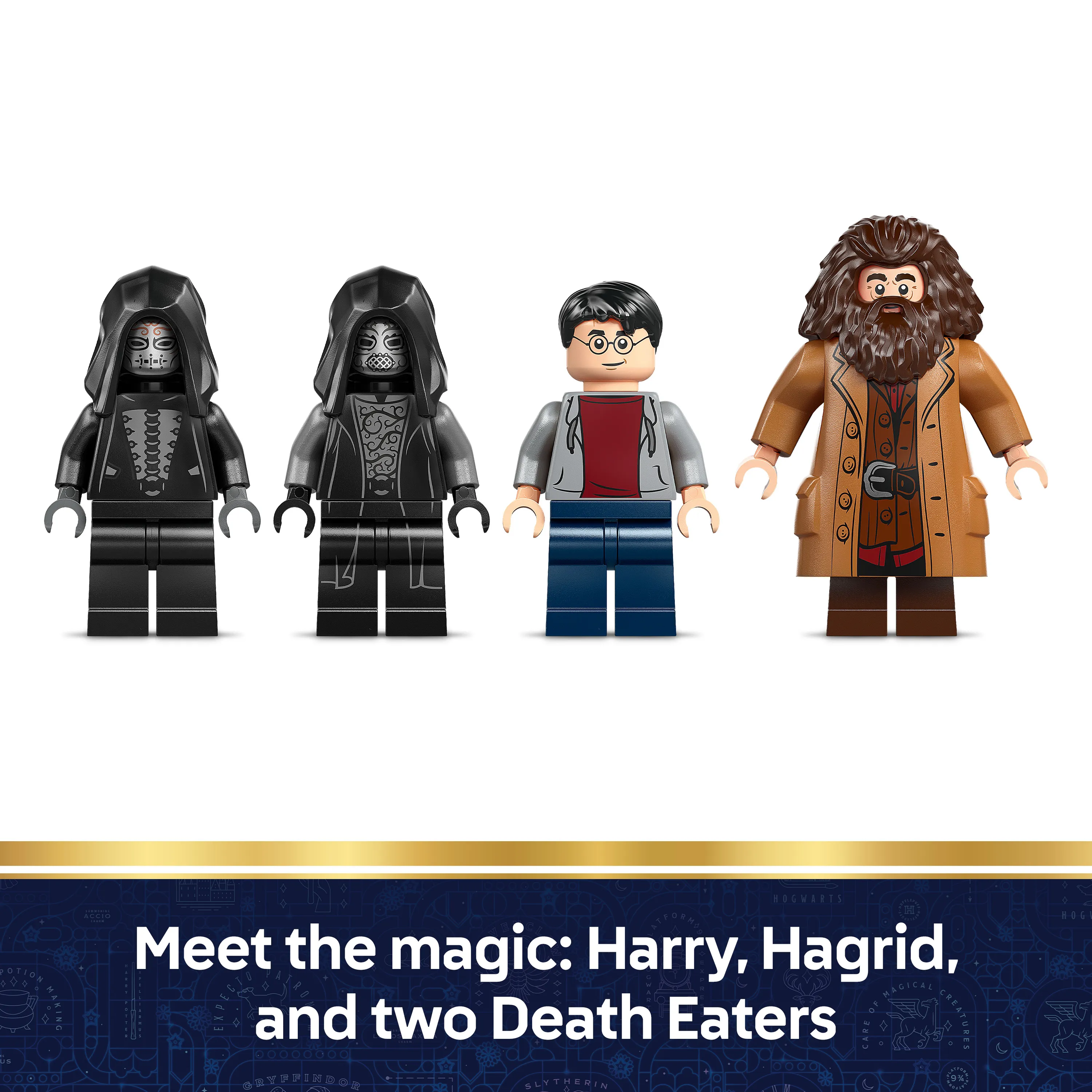 LEGO Harry Potter Hagridin ja Harryn Pako Likusteritielt&auml; 76459