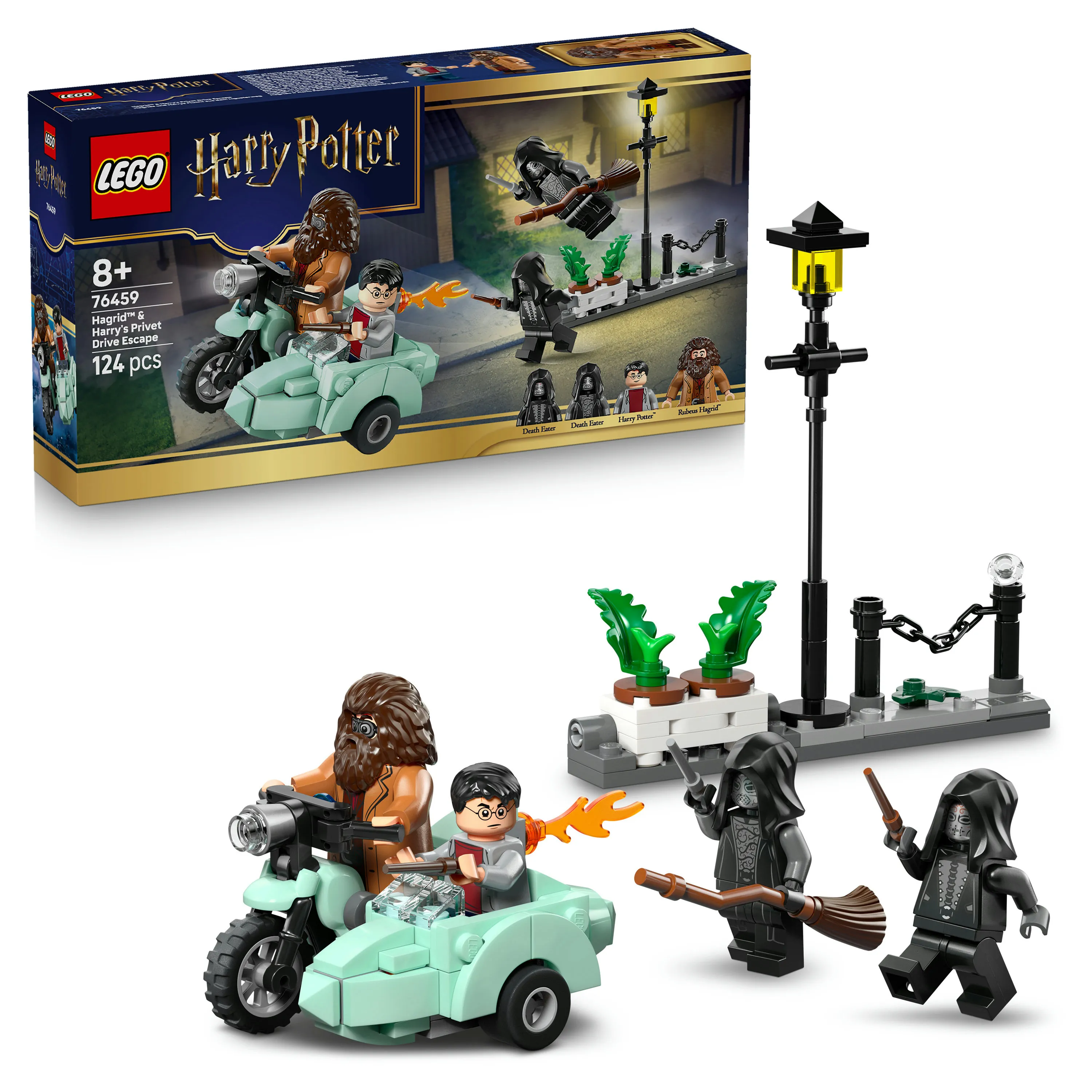 LEGO Harry Potter Hagridin ja Harryn Pako Likusteritielt&auml; 76459