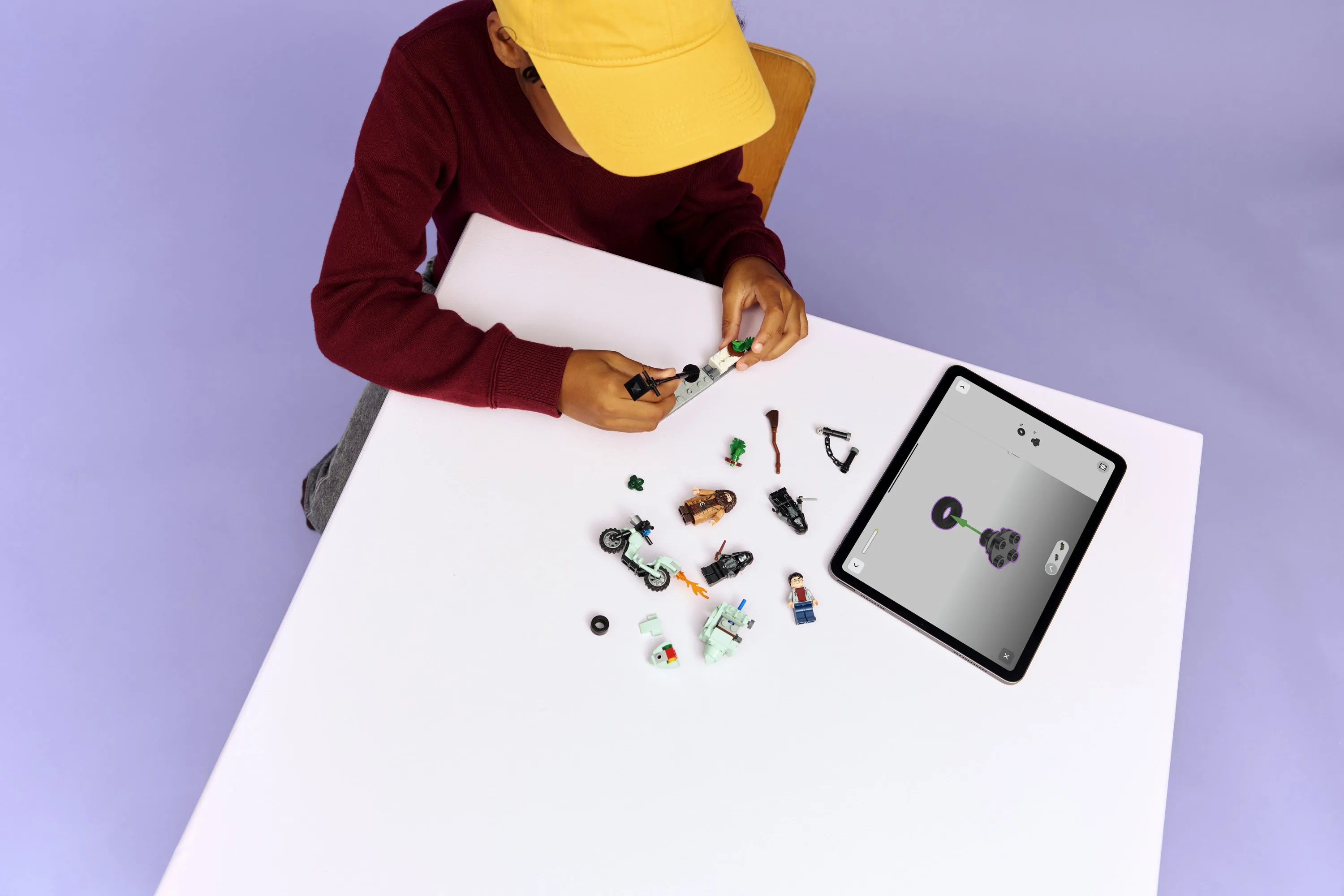 LEGO Harry Potter Hagridin ja Harryn Pako Likusteritielt&auml; 76459