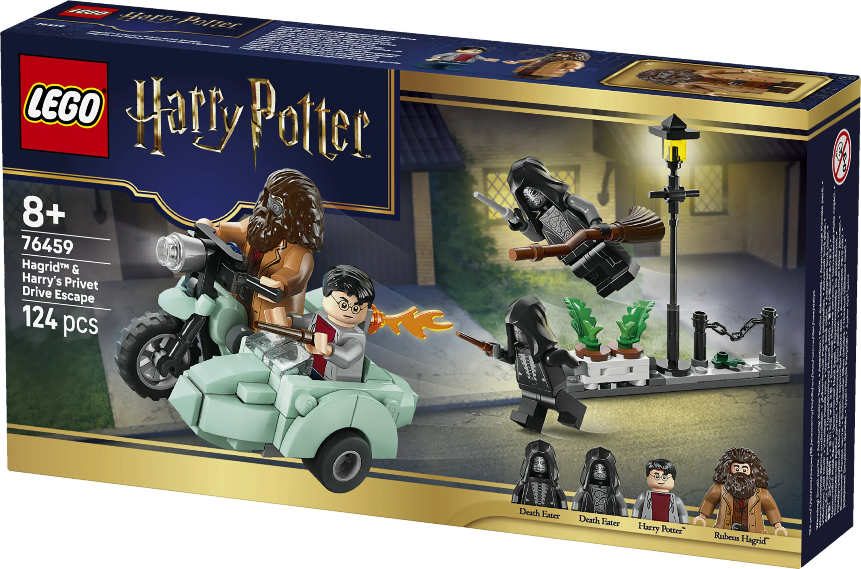 LEGO Harry Potter Hagridin ja Harryn Pako Likusteritielt&auml; 76459