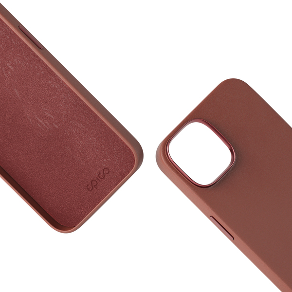Epico Mag+ Leather Case, iPhone 15 Plus - Case, Brown