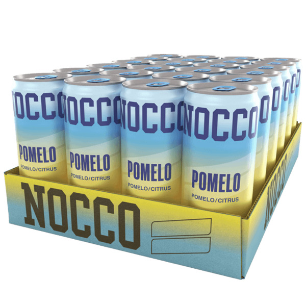 Nocco BCAA Pomelo - energy drink 330ml 24-pack