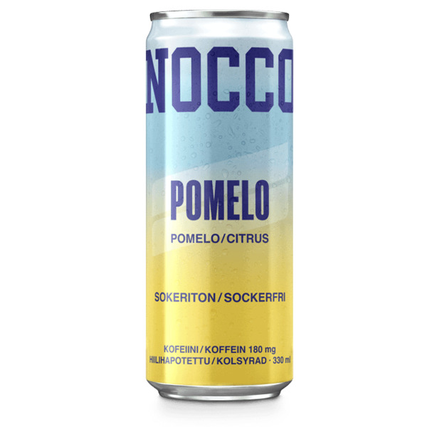Nocco BCAA Pomelo - energy drink 330ml 24-pack
