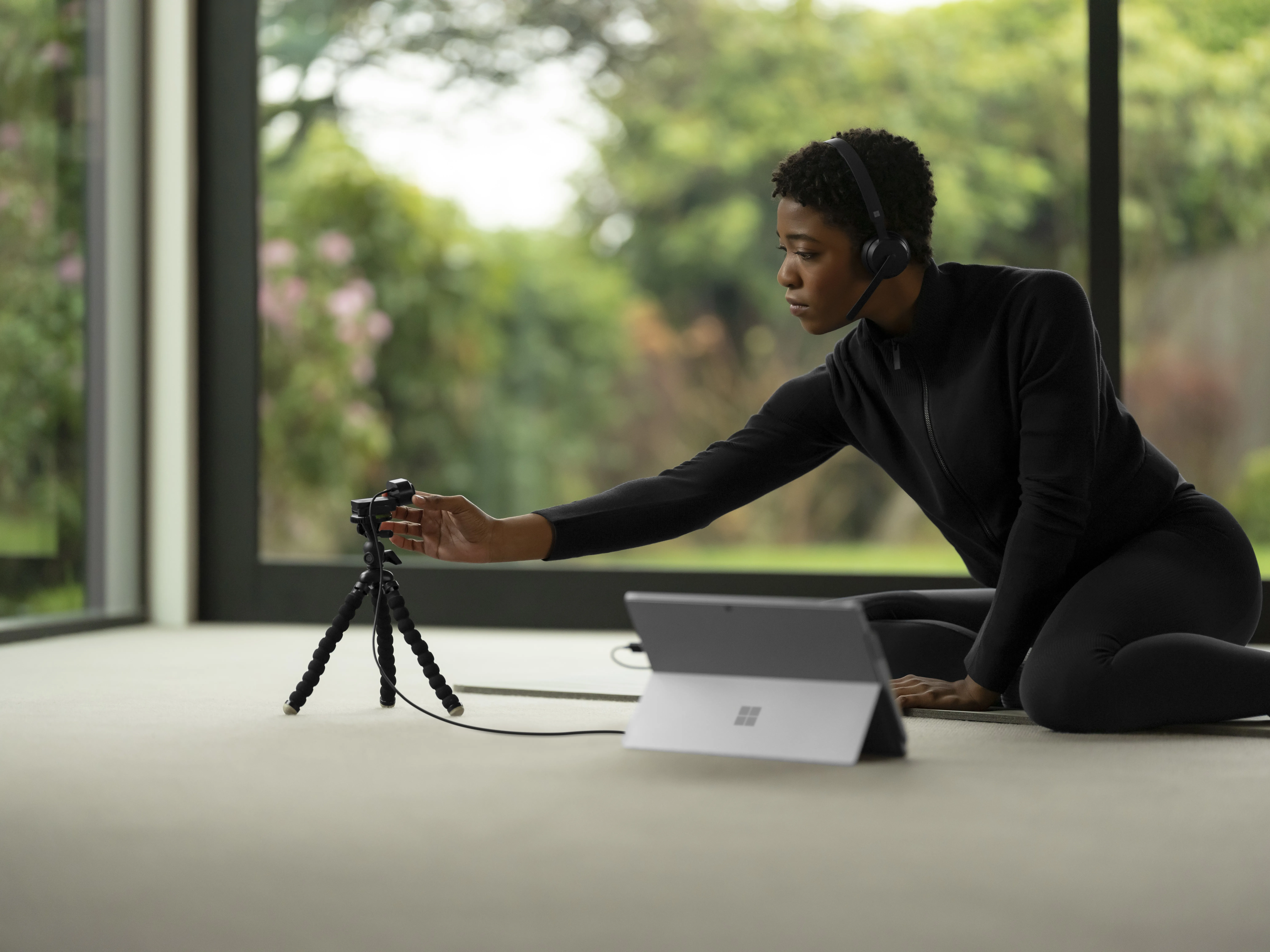 Microsoft Modern Full HD - webcam, black