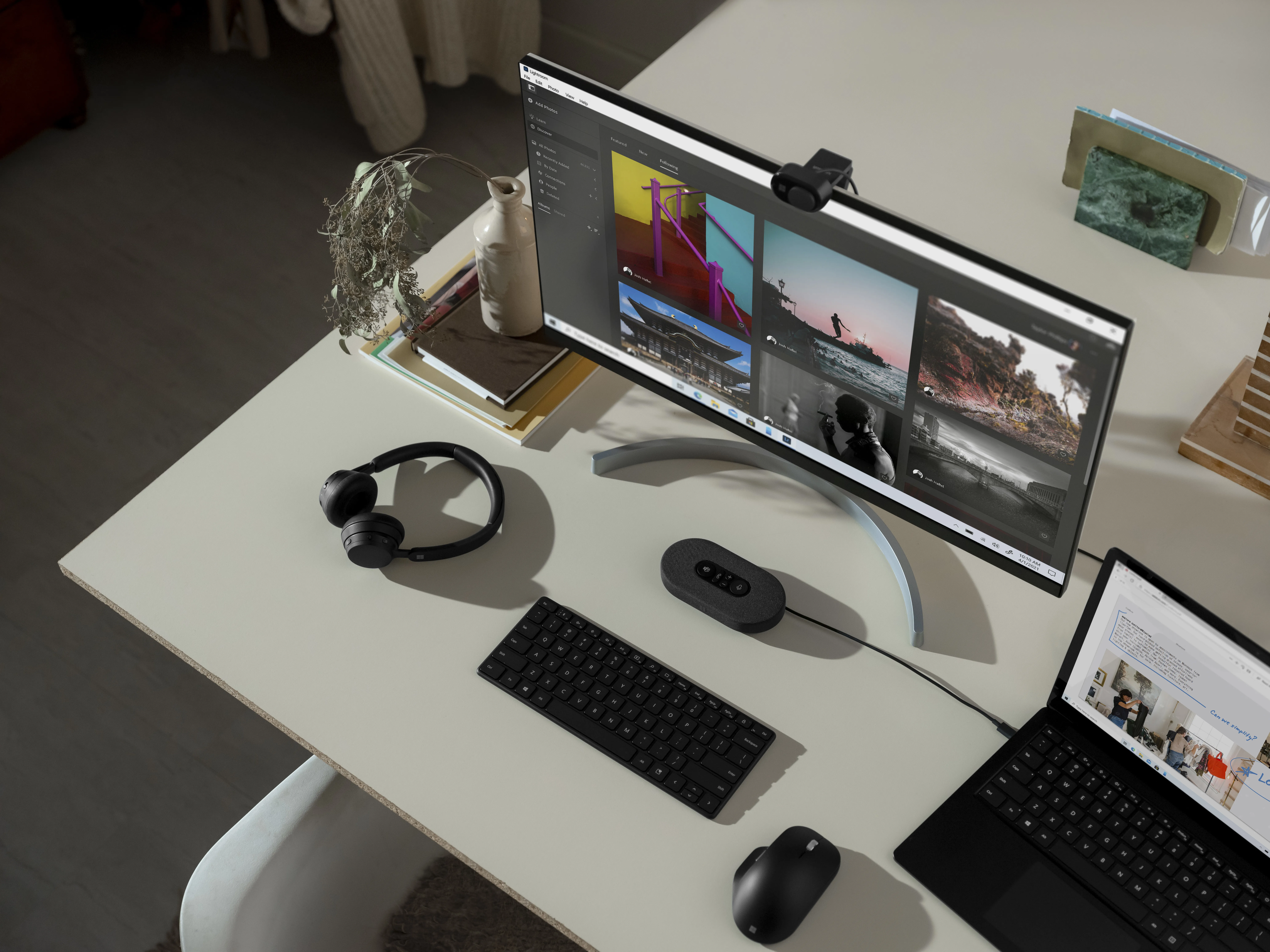 Microsoft Modern Full HD - webcam, black