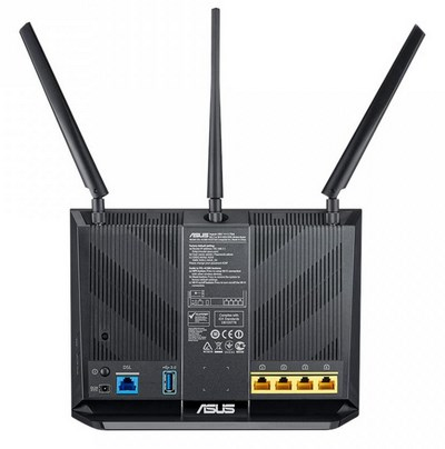 Asus DSL-AC68U AiMesh, AC1900, Dual-Band, Wi-Fi 5 -Mesh-reititin
