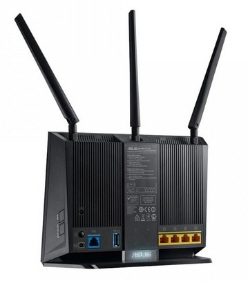 Asus DSL-AC68U AiMesh, AC1900, Dual-Band, Wi-Fi 5 -Mesh-reititin