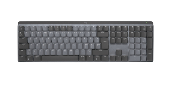 Logitech MX Keys Mechanical -langaton n&auml;pp&auml;imist&ouml;, Linear, Graphite