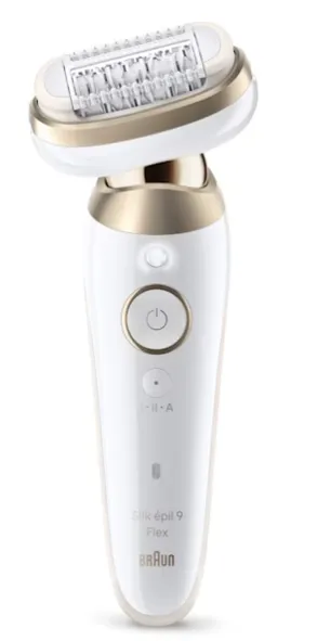 Braun Silk&middot;&eacute;pil 9 Flex 9-011 3D Wet &amp; Dry - epilator, Gold