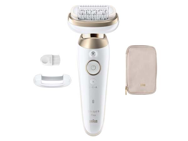 Braun Silk&middot;&eacute;pil 9 Flex 9-011 3D Wet &amp; Dry - epilator, Gold