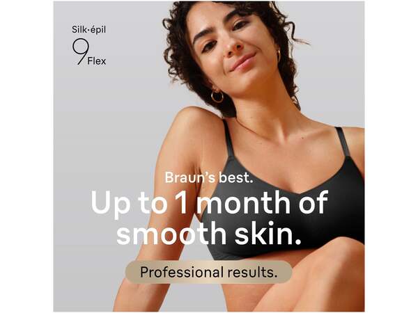Braun Silk&middot;&eacute;pil 9 Flex 9-011 3D Wet &amp; Dry - epilator, Gold