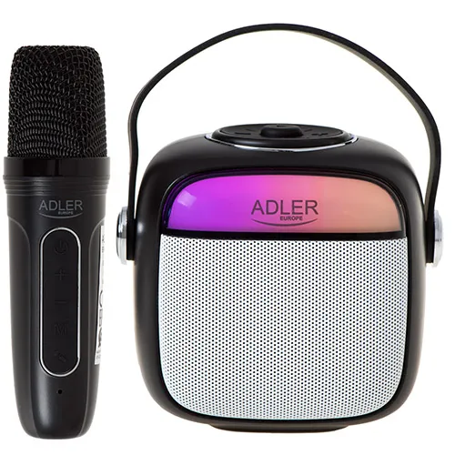 ADLER AD 1199b Bluetooth, tr&aring;dbunden b&auml;rbar h&ouml;gtalare, svart
