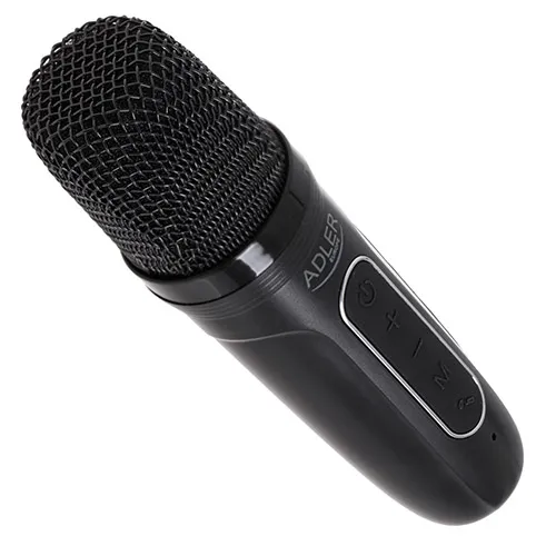ADLER AD 1199b Bluetooth, tr&aring;dbunden b&auml;rbar h&ouml;gtalare, svart