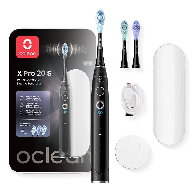 OCLEAN Electric Toothbrush X Pro 20 Set Black