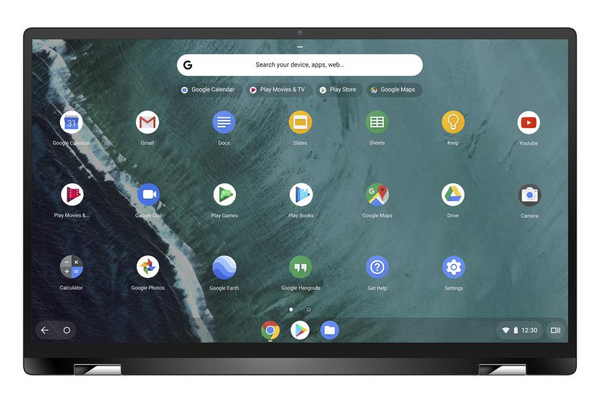 Asus 14&quot; Chromebook Flip C434TA, 64 Gt, Chrome OS -kannettava, Hopea