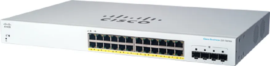 Bus 220 SmtSwitch 24p GE PoE 4x1G SFP - (ei palautusoikeutta)