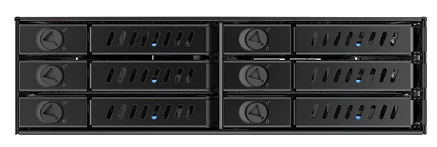 CHIFETEC 1x5.25in bay for 6x2.5in S-ATA HDD Hot-Swap Metal