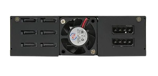 CHIFETEC 1x5.25in bay for 6x2.5in S-ATA HDD Hot-Swap Metal