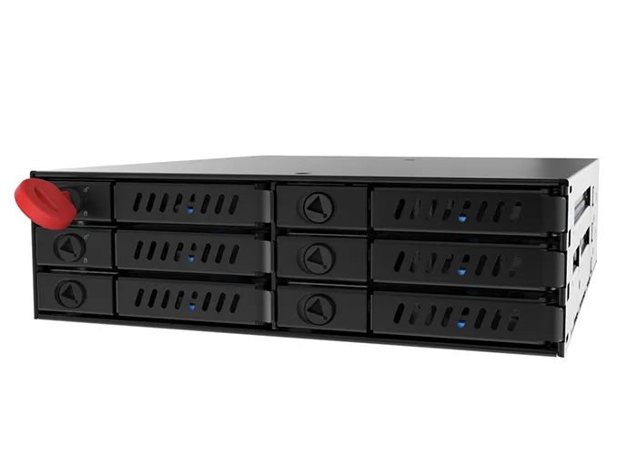 CHIFETEC 1x5.25in bay for 6x2.5in S-ATA HDD Hot-Swap Metal