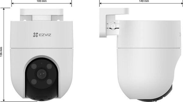 Ezviz H8c Pro 3K - &ouml;vervakningskamera