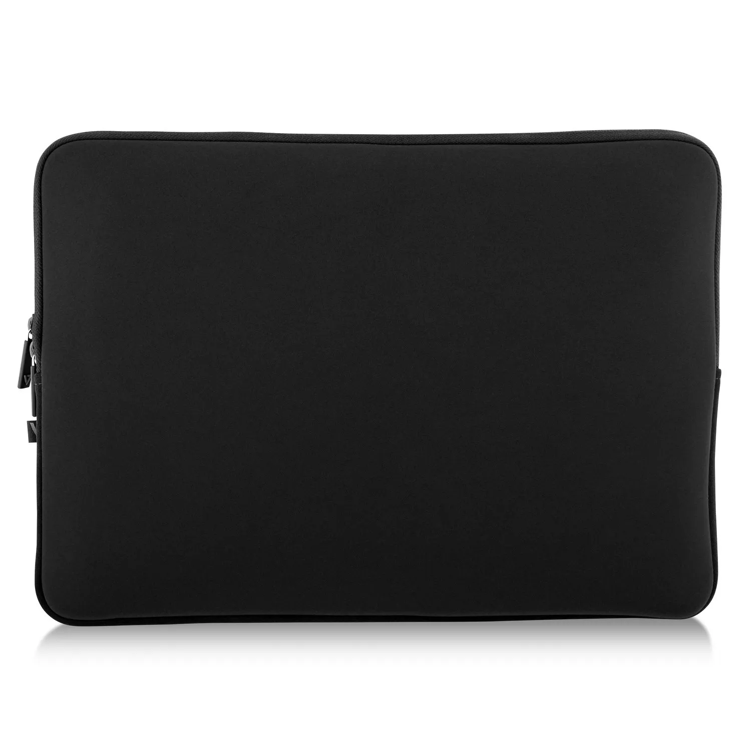 V7 12" Neoprene Water-resistant Laptop Sleeve Case, musta