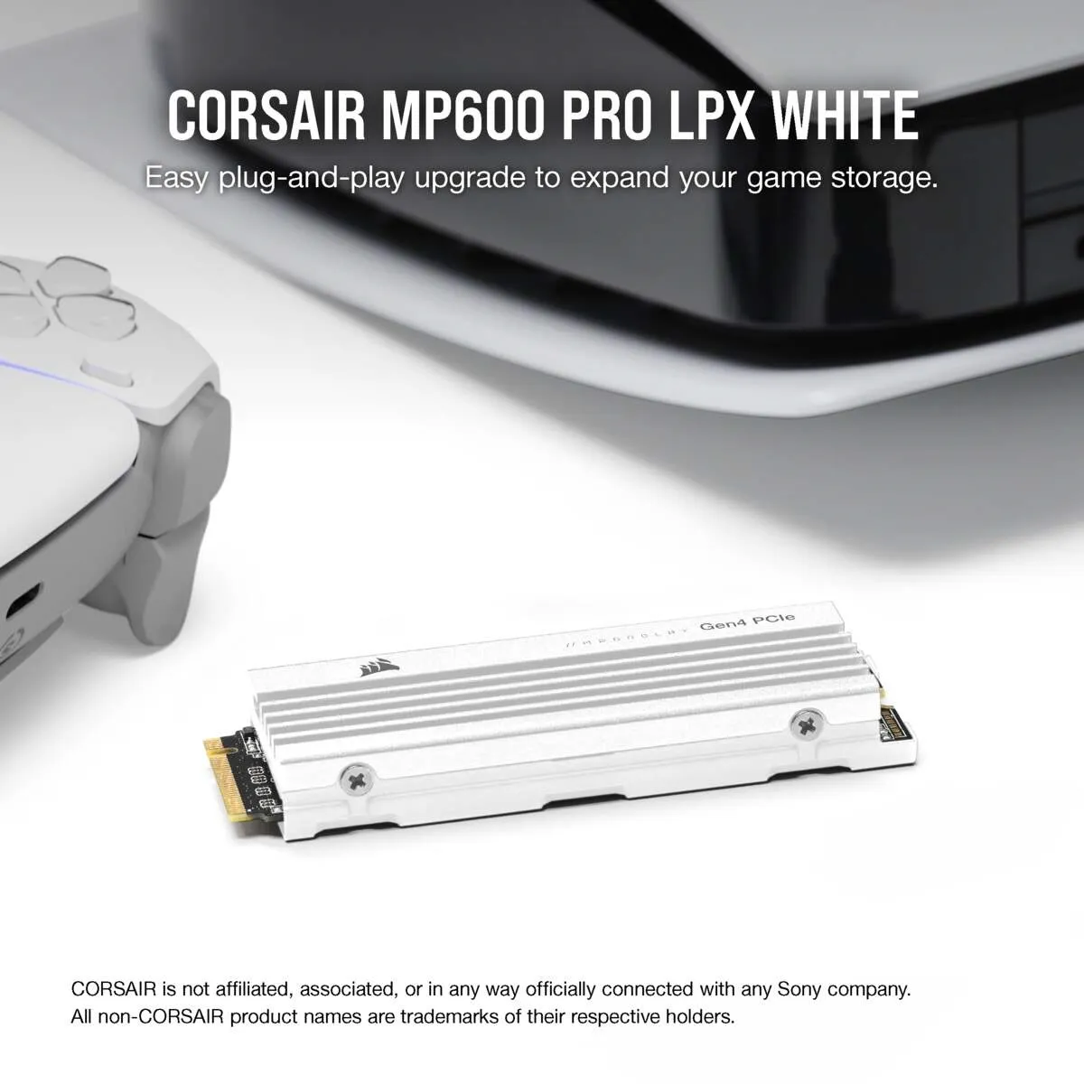 Corsair MP600 PRO LPX Heatsink 2 TB M.2 PCIe Gen4 NVMe SSD