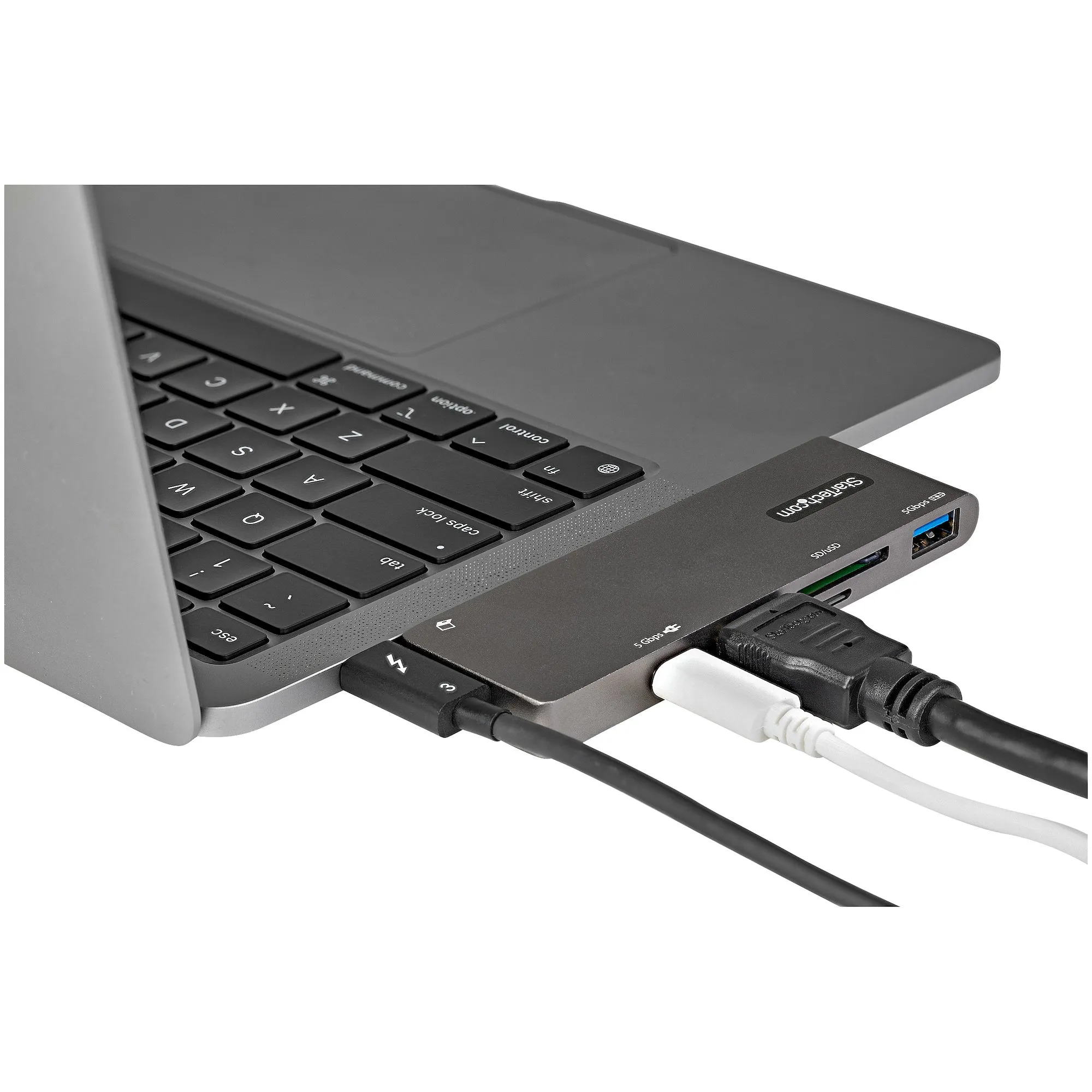 Startech USB-C Multiport Adapter 4K HDMI/PD/SD - adapter
