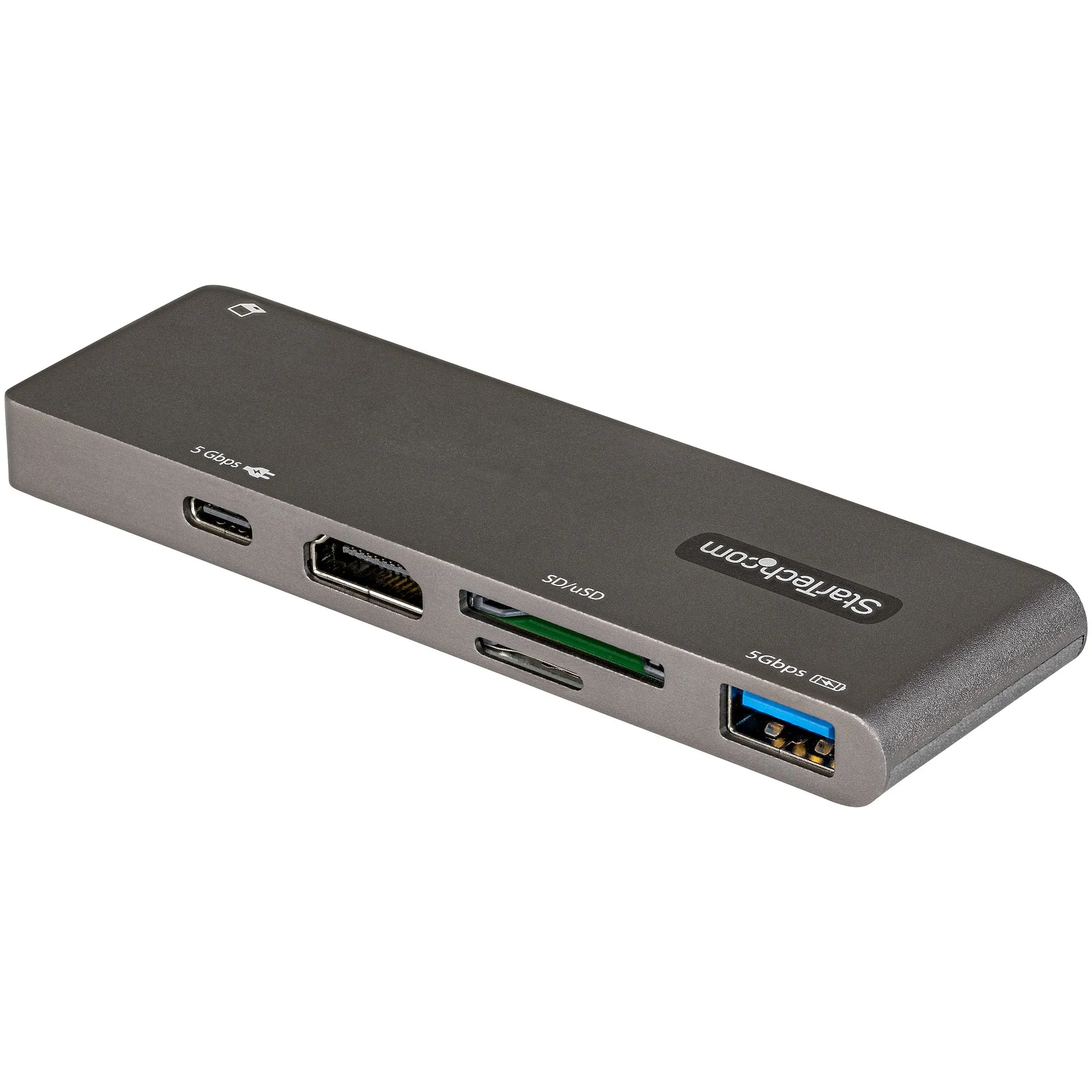 Startech USB-C Multiport Adapter 4K HDMI/PD/SD - adapter
