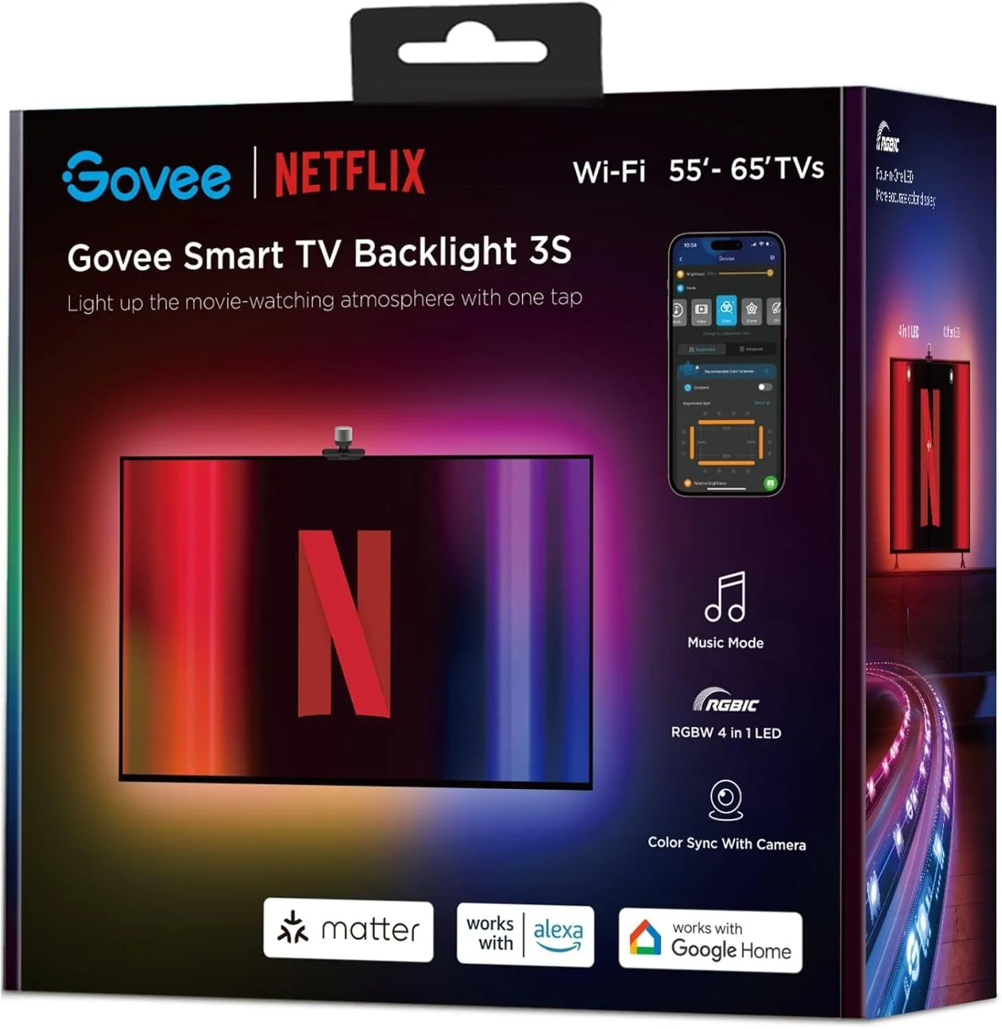 Govee TV Backlight 3S, for 75-85" TVs