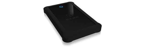 Ext. HDD-Case, 1x SATA III 2.5" to 1x USB 3.0 Host, UASP, Silicon Prot